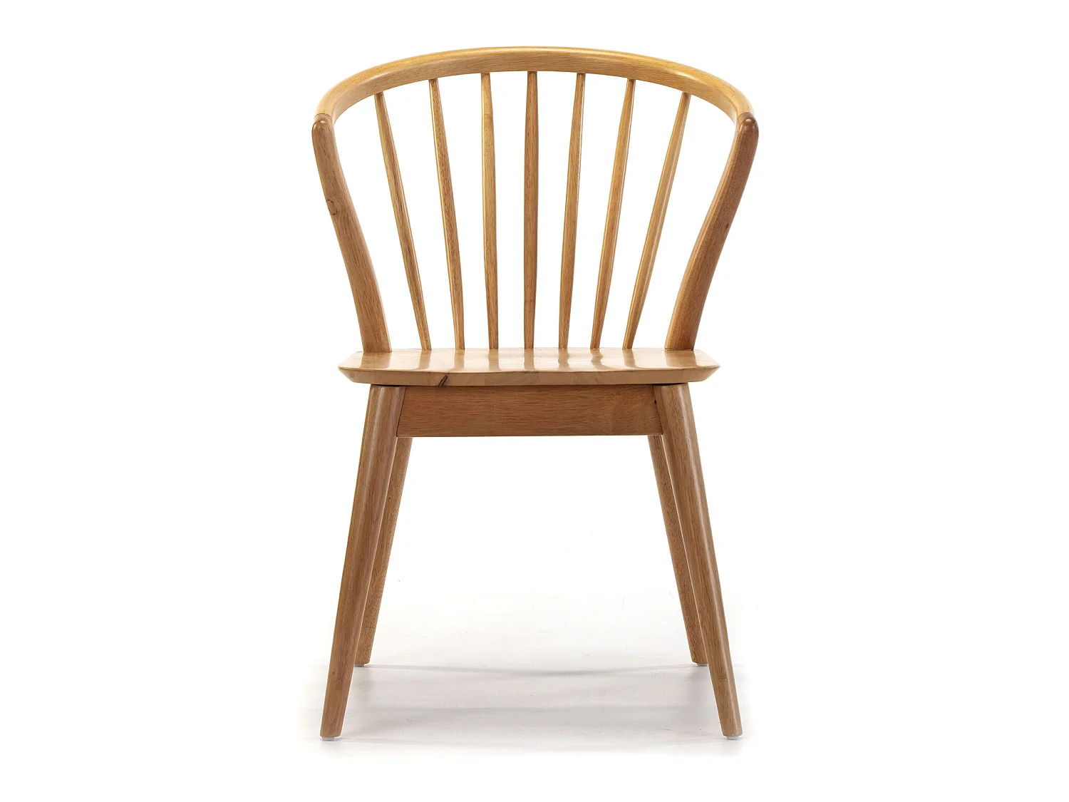 Set van 2 stoelen Mura Kleur Eiken, Massief Hout, 55 x 58,5 x 84 cm