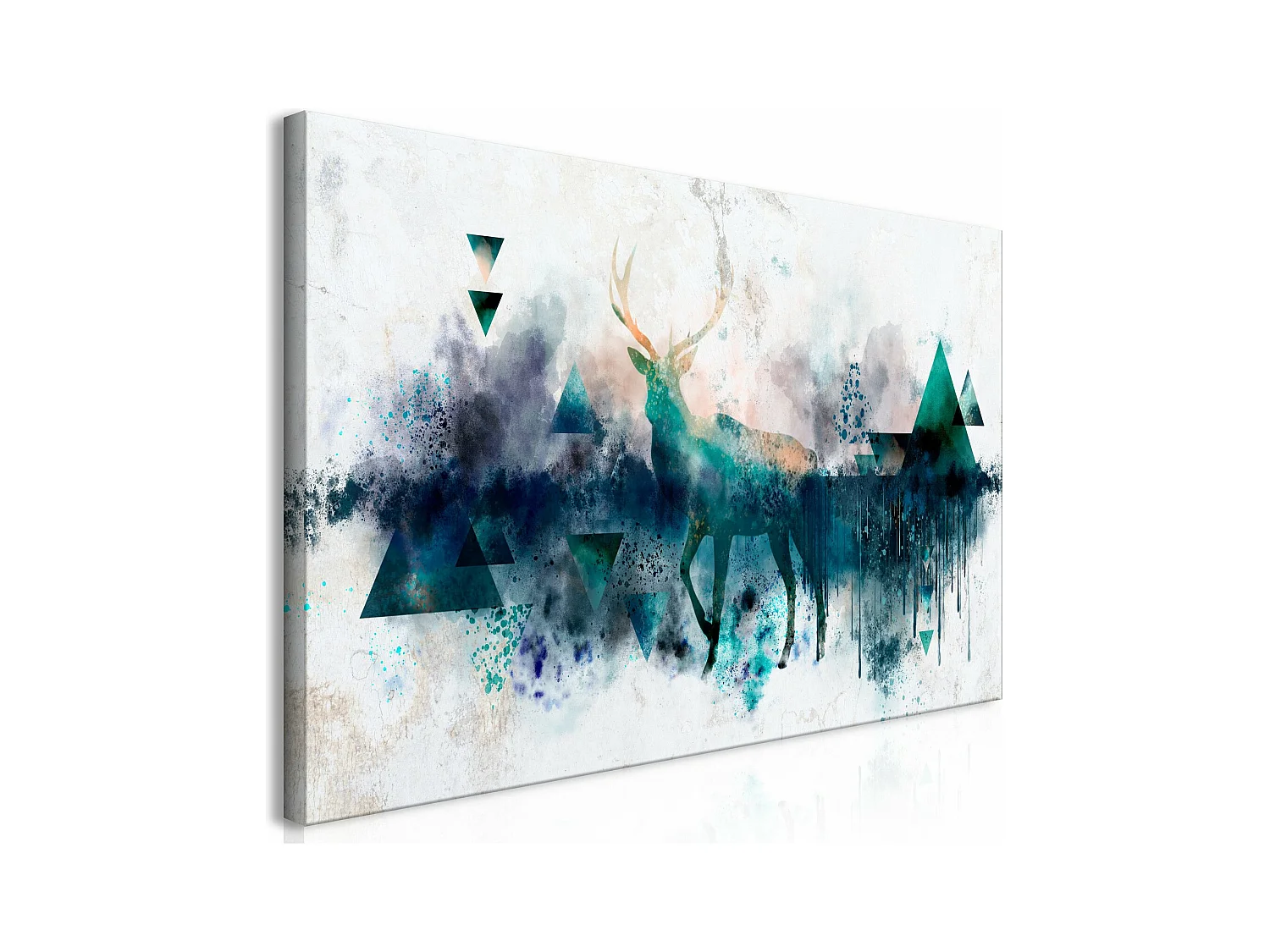 Tableau Nature en Blues - 120 x 60 cm