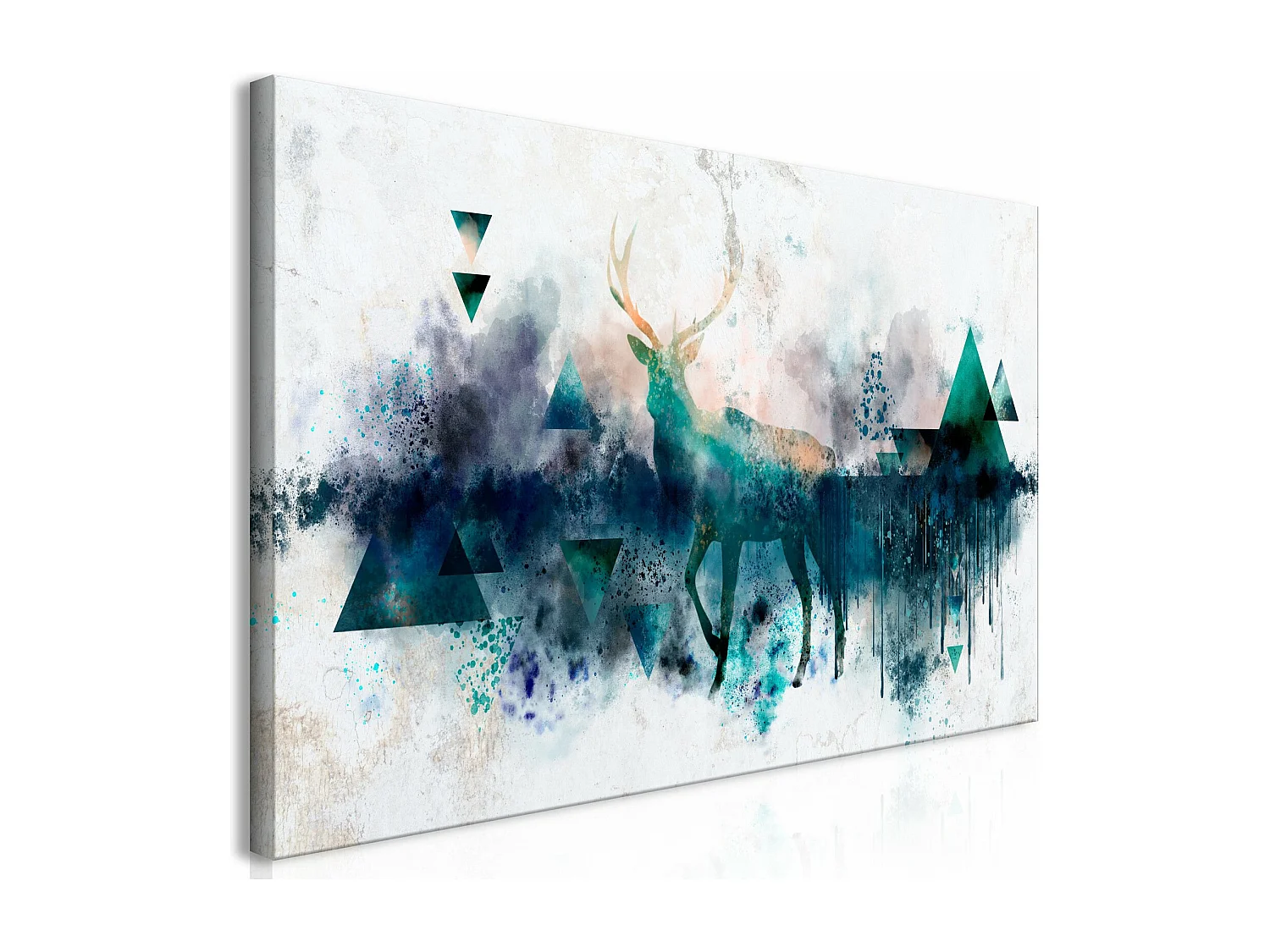 Tableau Nature en Blues - 120 x 60 cm