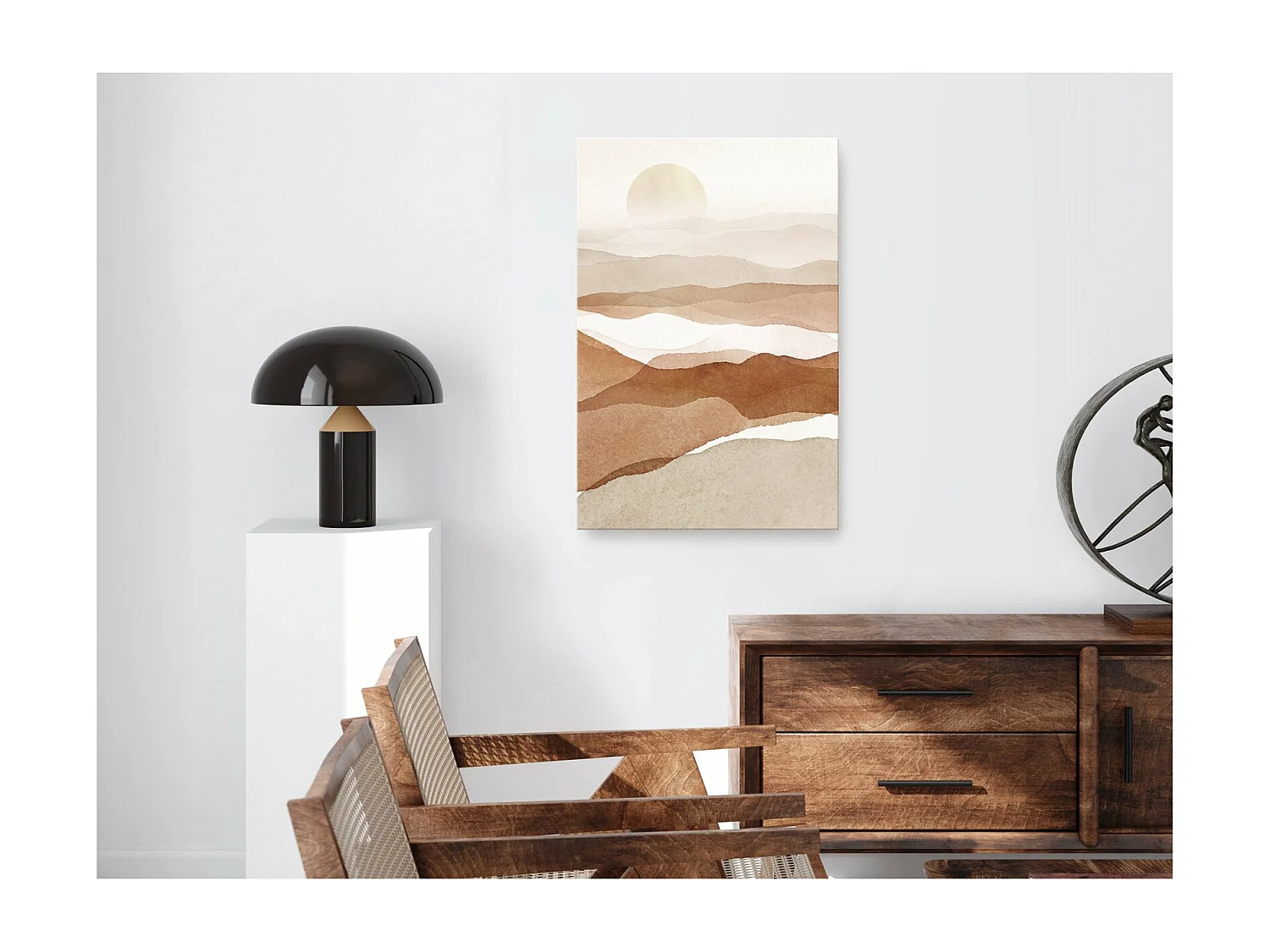Tableau Desert Lightness (1 Part) Vertical - 80 x 120 cm