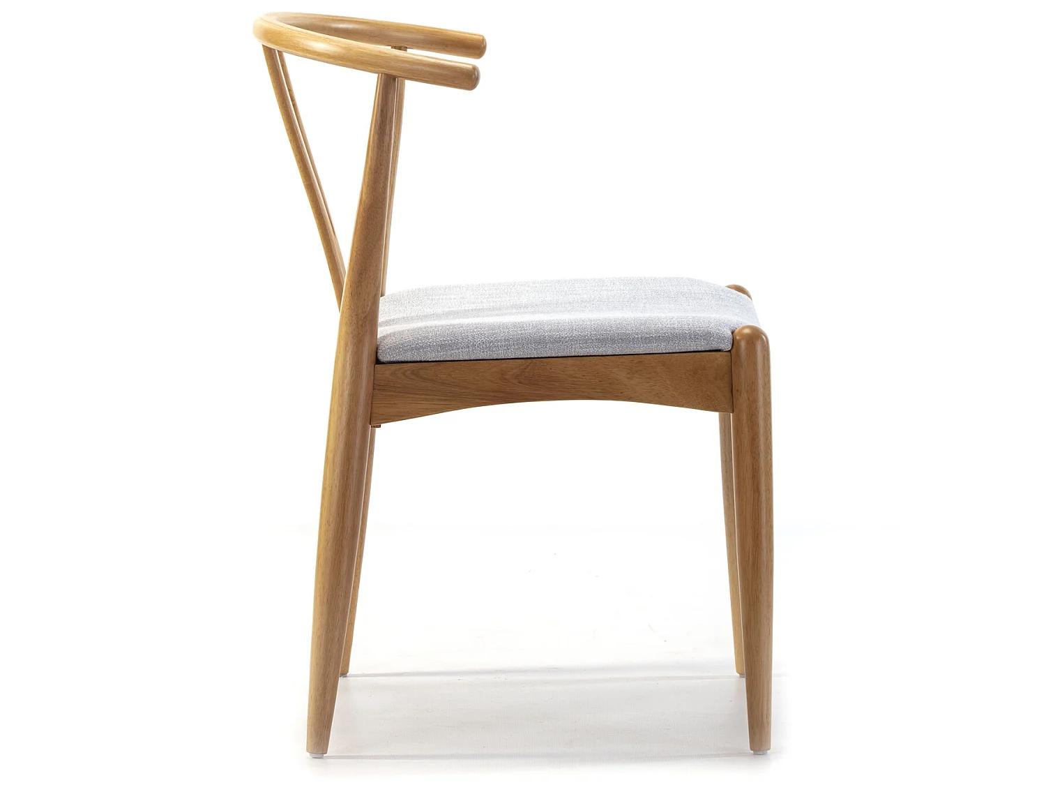 Pack 2 sedie Rustic colore rovere, legno massello, 55 x 54,5 x 76 cm