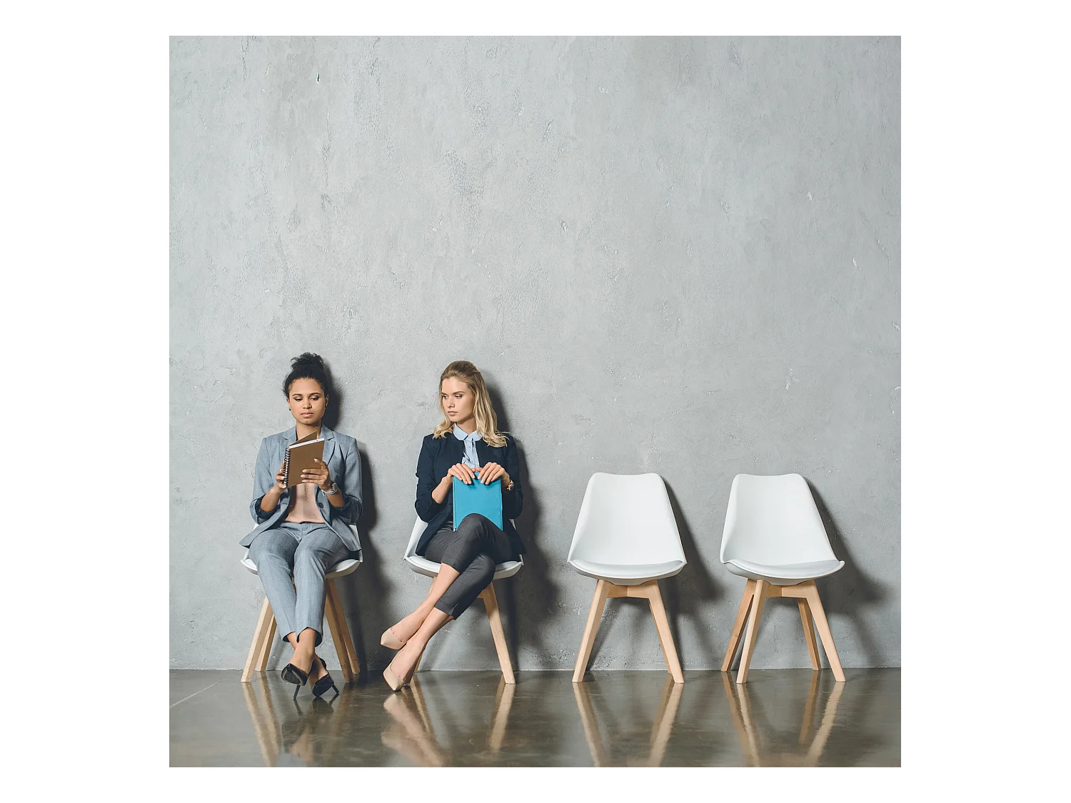 Stuhl-set 2er Klara Weiß