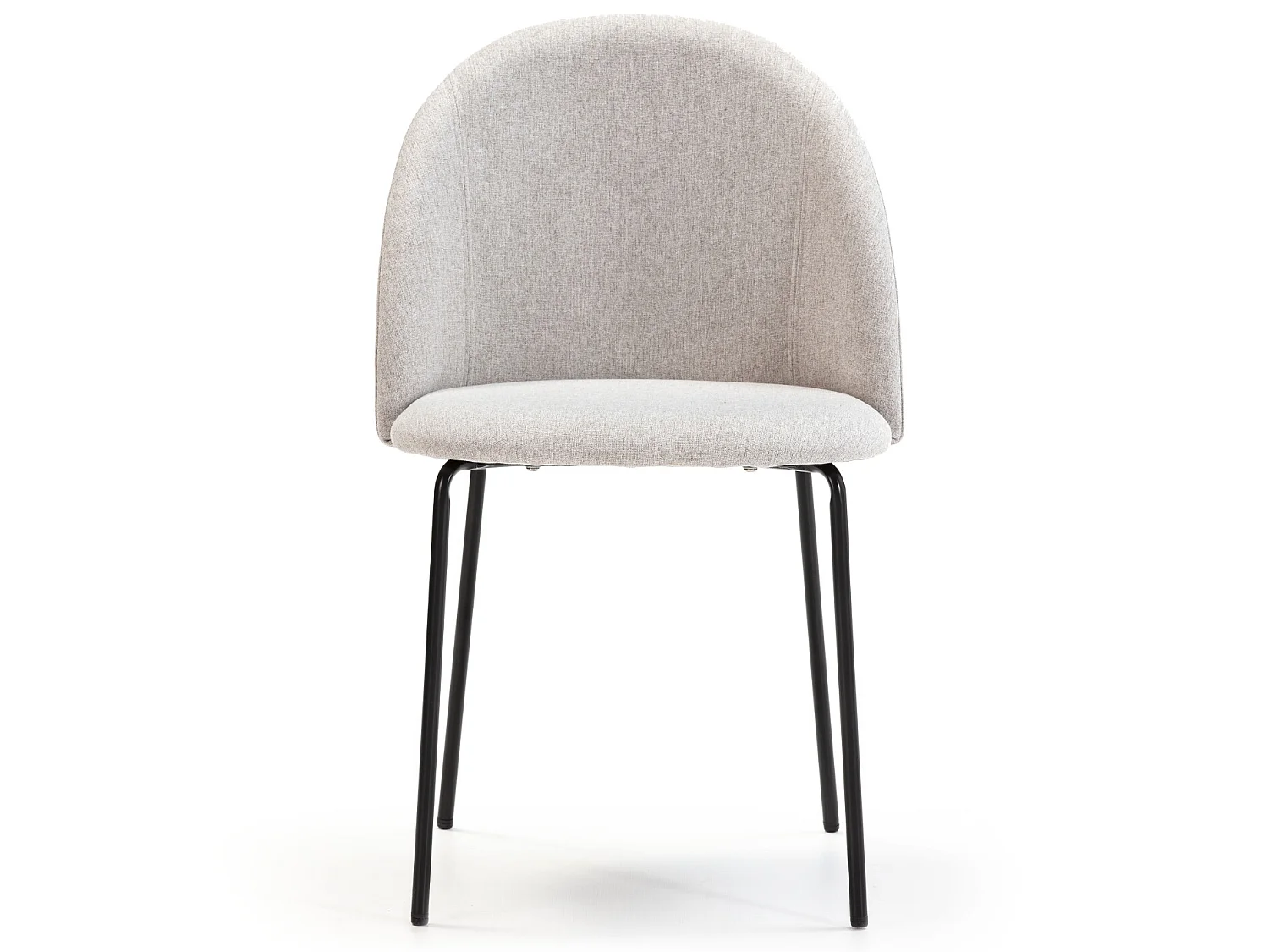 Pack 2 chaises Salle à Manger tapissées Kenia Beige, 43 cm x 47cm x 78,5 cm