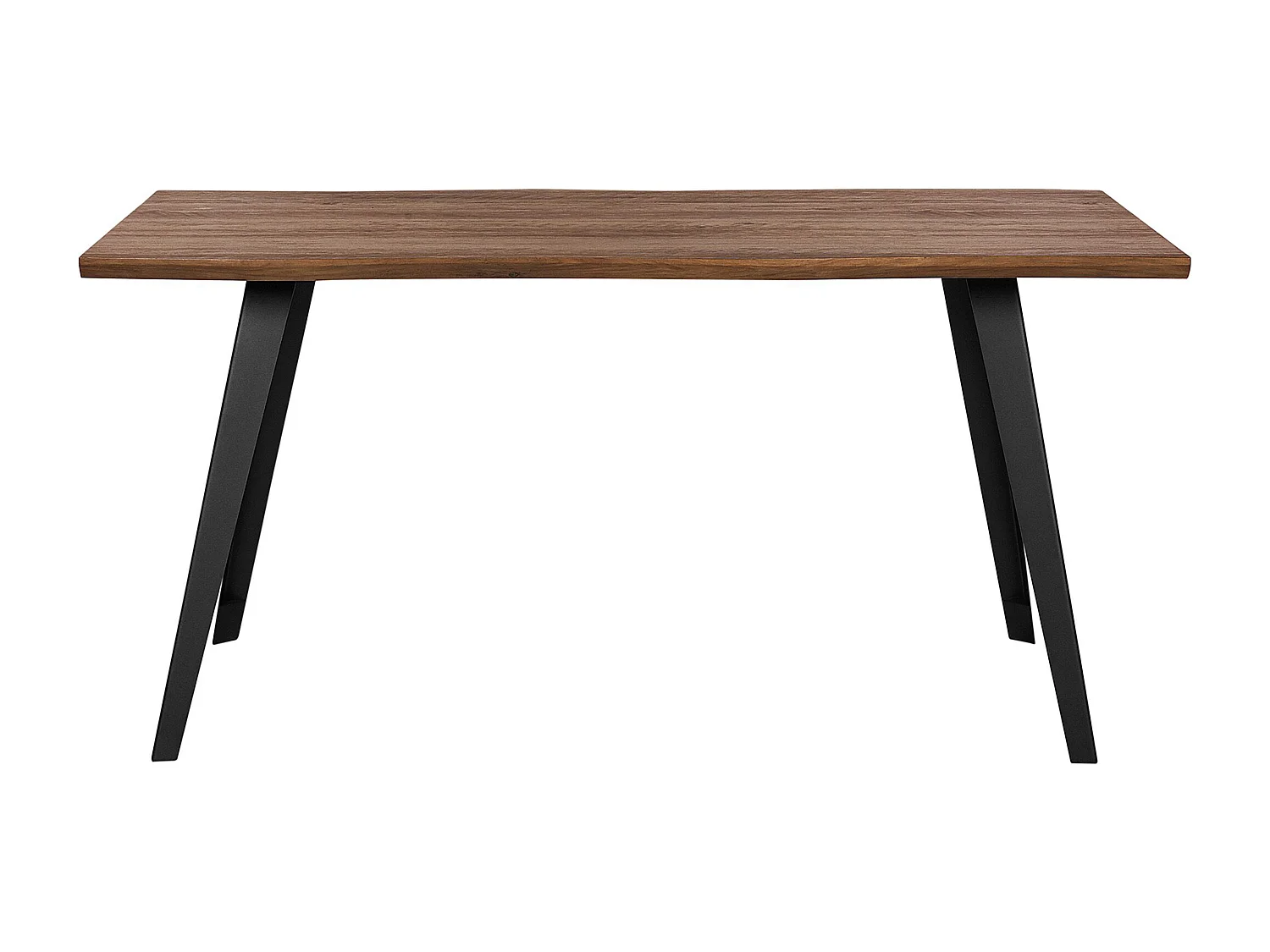 Eettafel WITNEY Donkerbruin 160 cm 90 cm