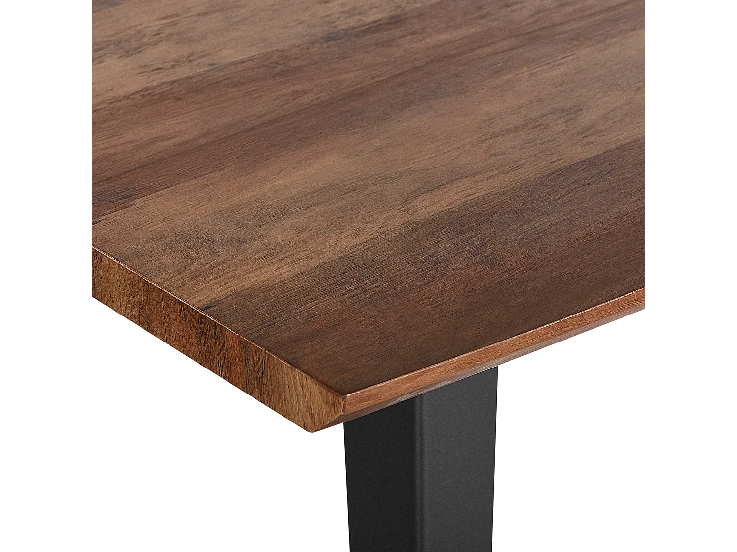 Table de repas WITNEY Marron foncé 160 cm 90 cm