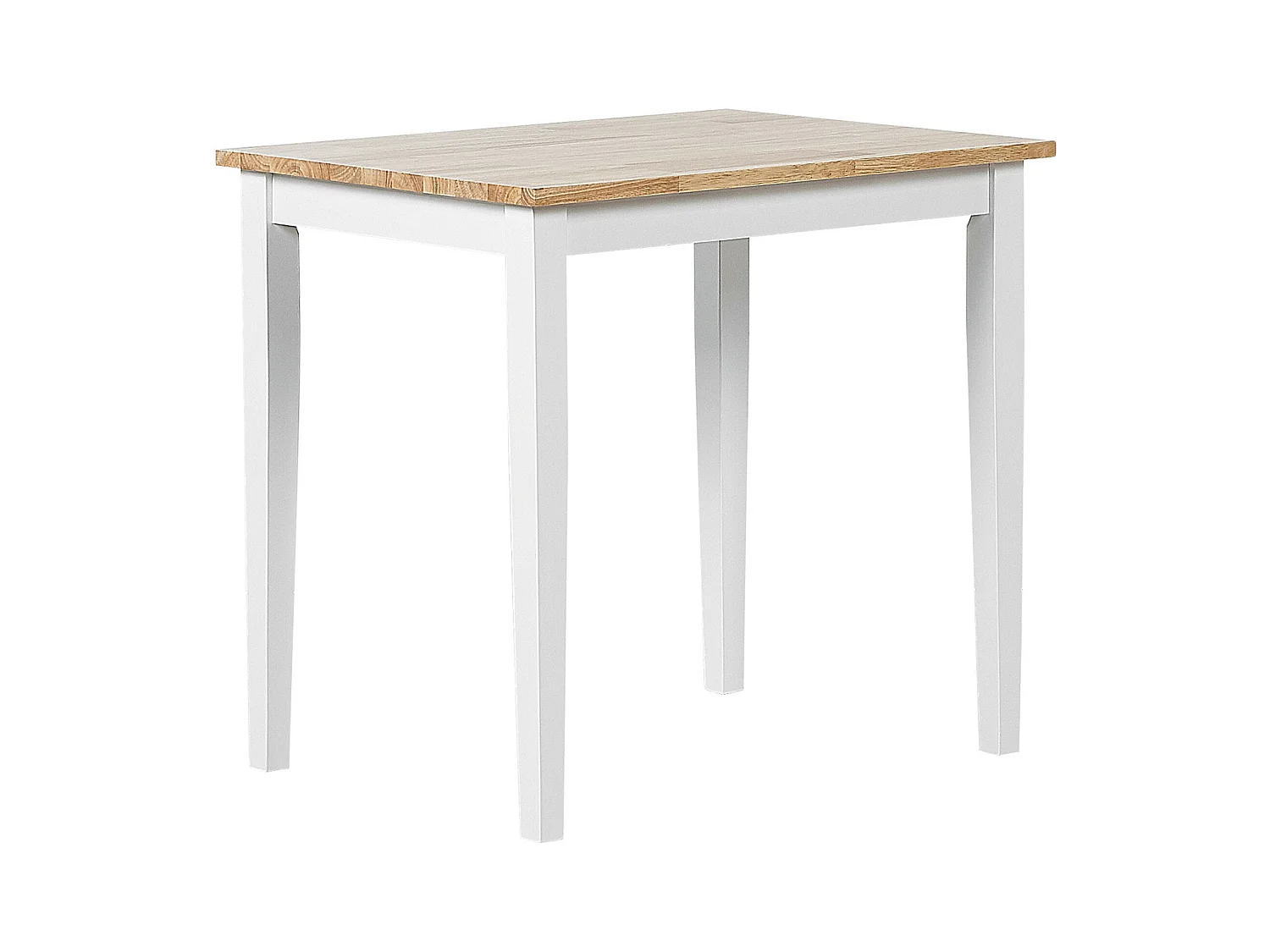 Eettafel BATTERSBY 80 cm 60 cm Hout Wit