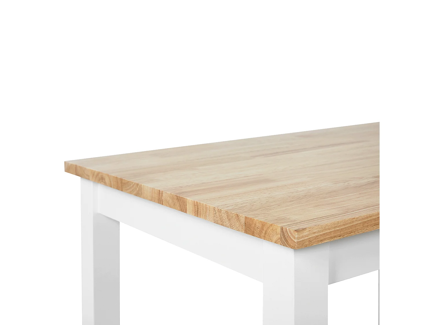 Eettafel BATTERSBY 80 cm 60 cm Hout Wit