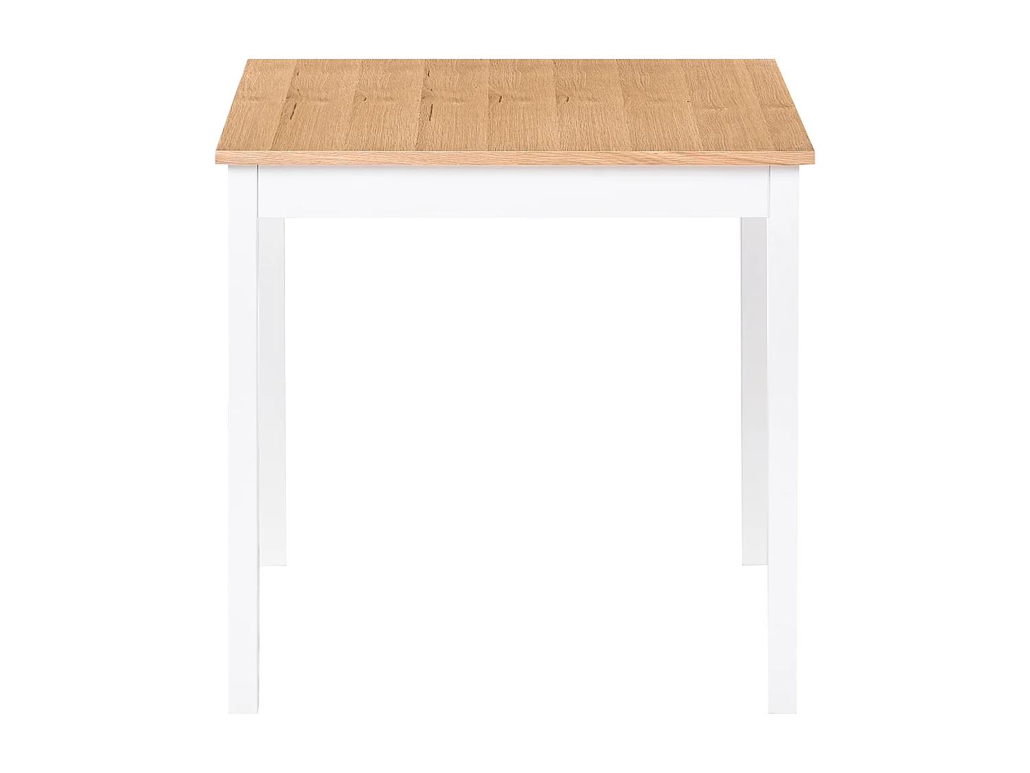 Table de repas BATTERSBY Chêne clair 80 cm 80 cm