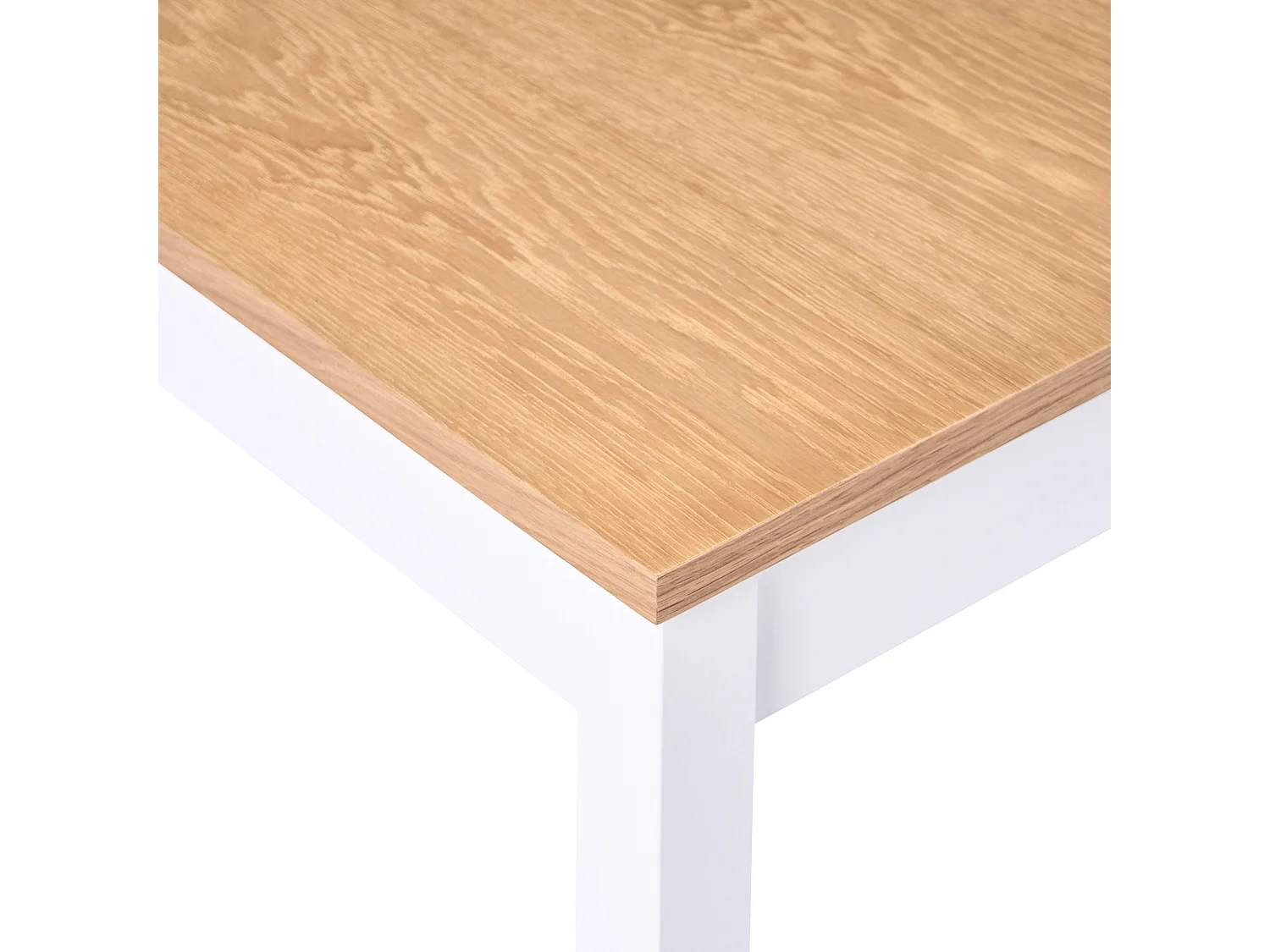 Table de repas BATTERSBY Chêne clair 80 cm 80 cm