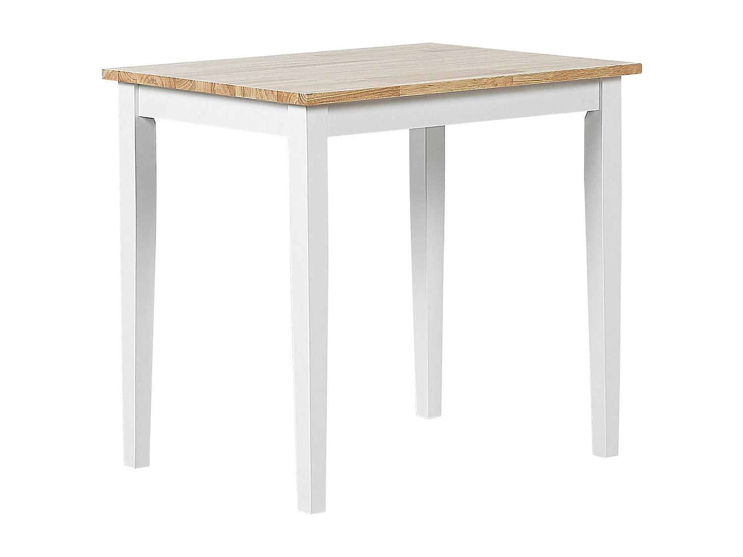 Table de repas BATTERSBY Blanc 80 cm 60 cm Bois