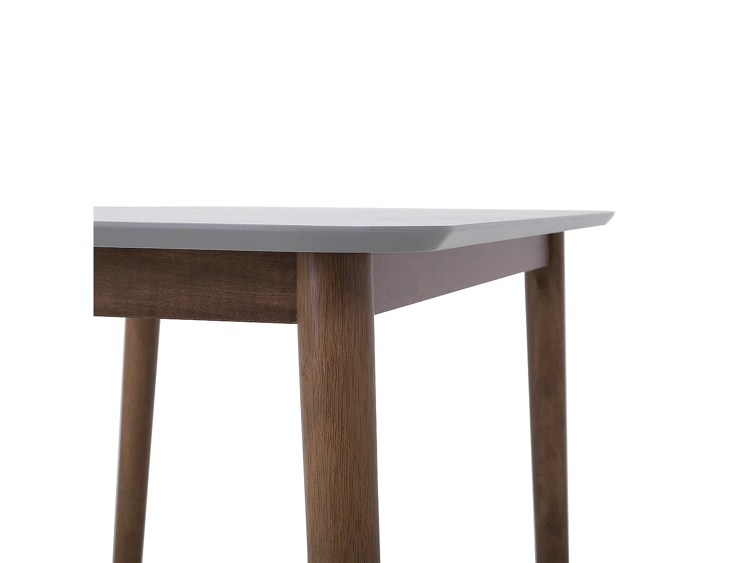 Stół do jadalni MODESTO Szary 118 cm 77 cm Drewno