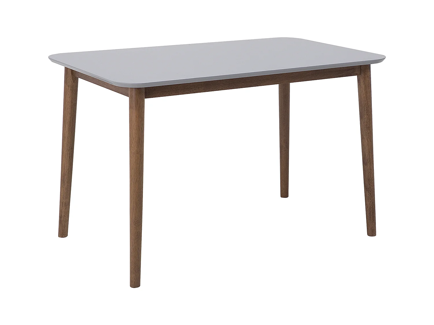 Table de repas MODESTO Gris 118 cm 77 cm Bois