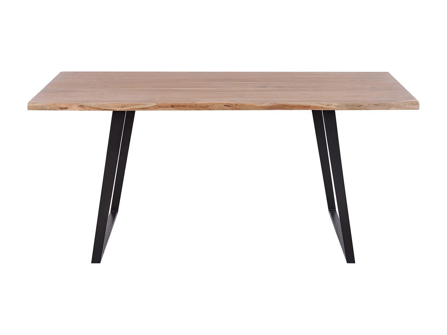 Stół do jadalni JAIPUR Jasnobrązowy 180 cm 90 cm Drewno akacjowe