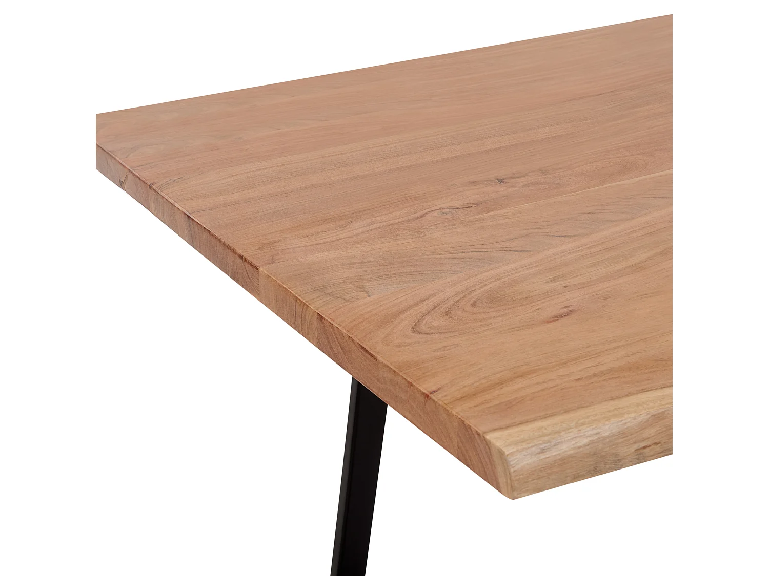 Table de repas JAIPUR Marron clair 180 cm 90 cm Acacia
