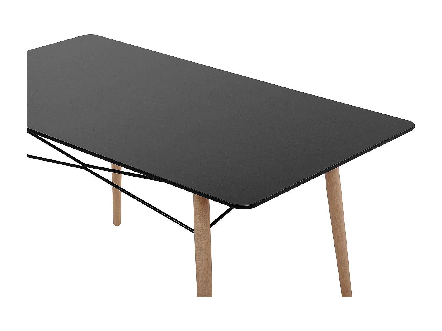 Tavolo da pranzo BIONDI Nero 140 cm 80 cm