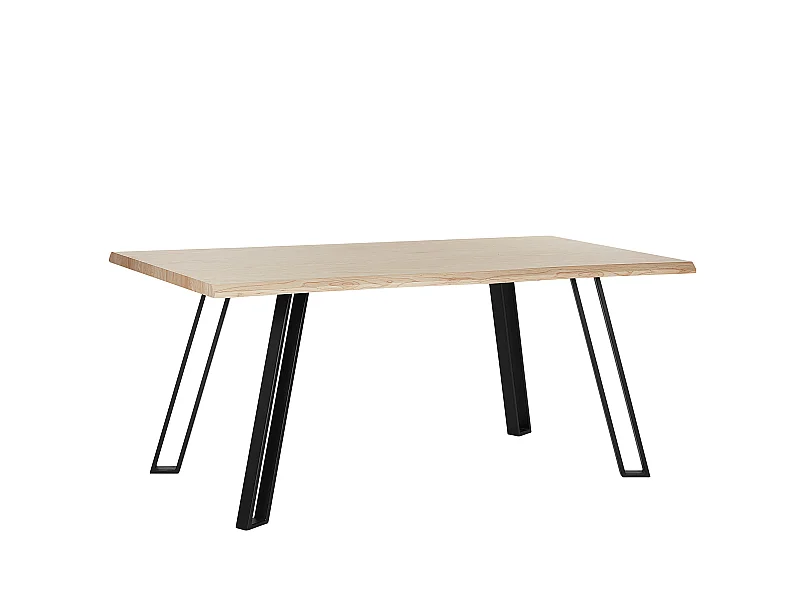 Eettafel GRAHAM Lichtbruin 180 cm 90 cm