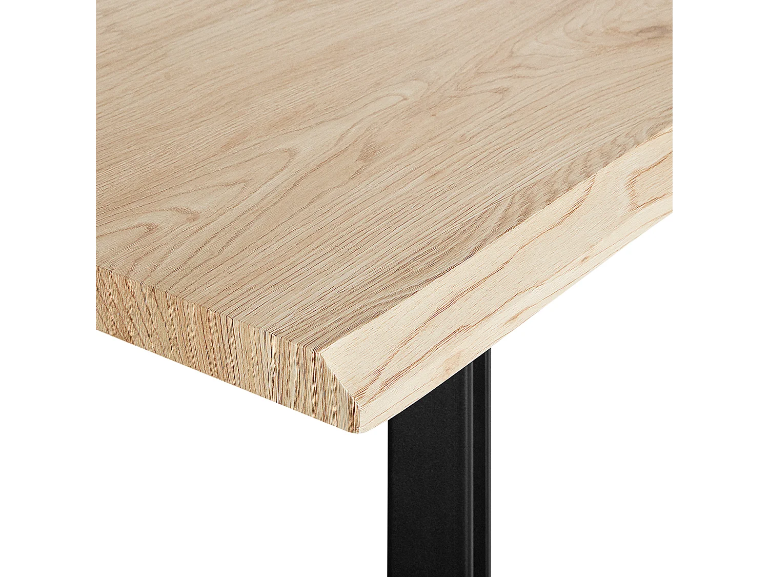 Mesa de comedor GRAHAM Marrón claro 180 cm 90 cm