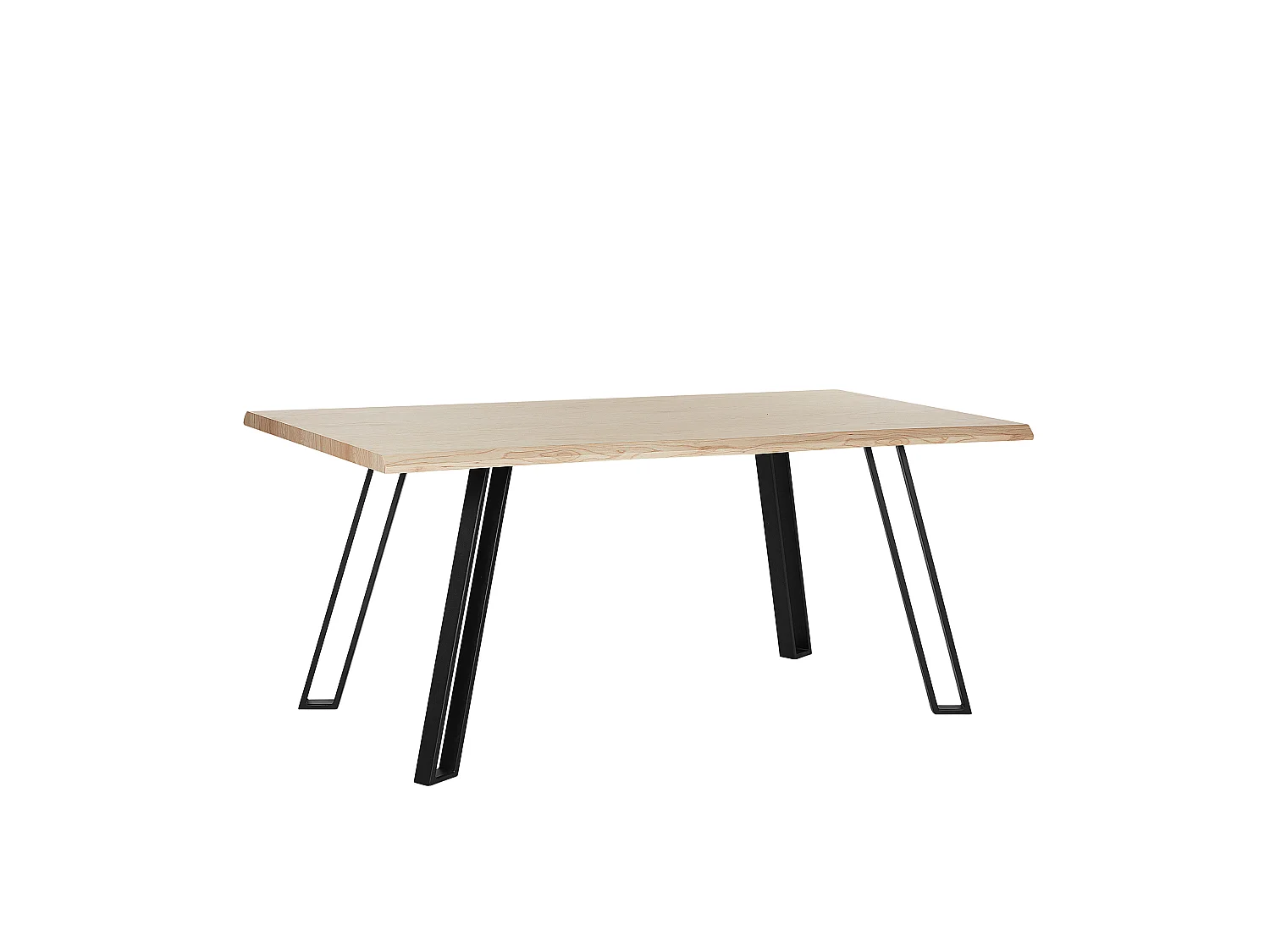 Eettafel GRAHAM Lichtbruin 180 cm 90 cm