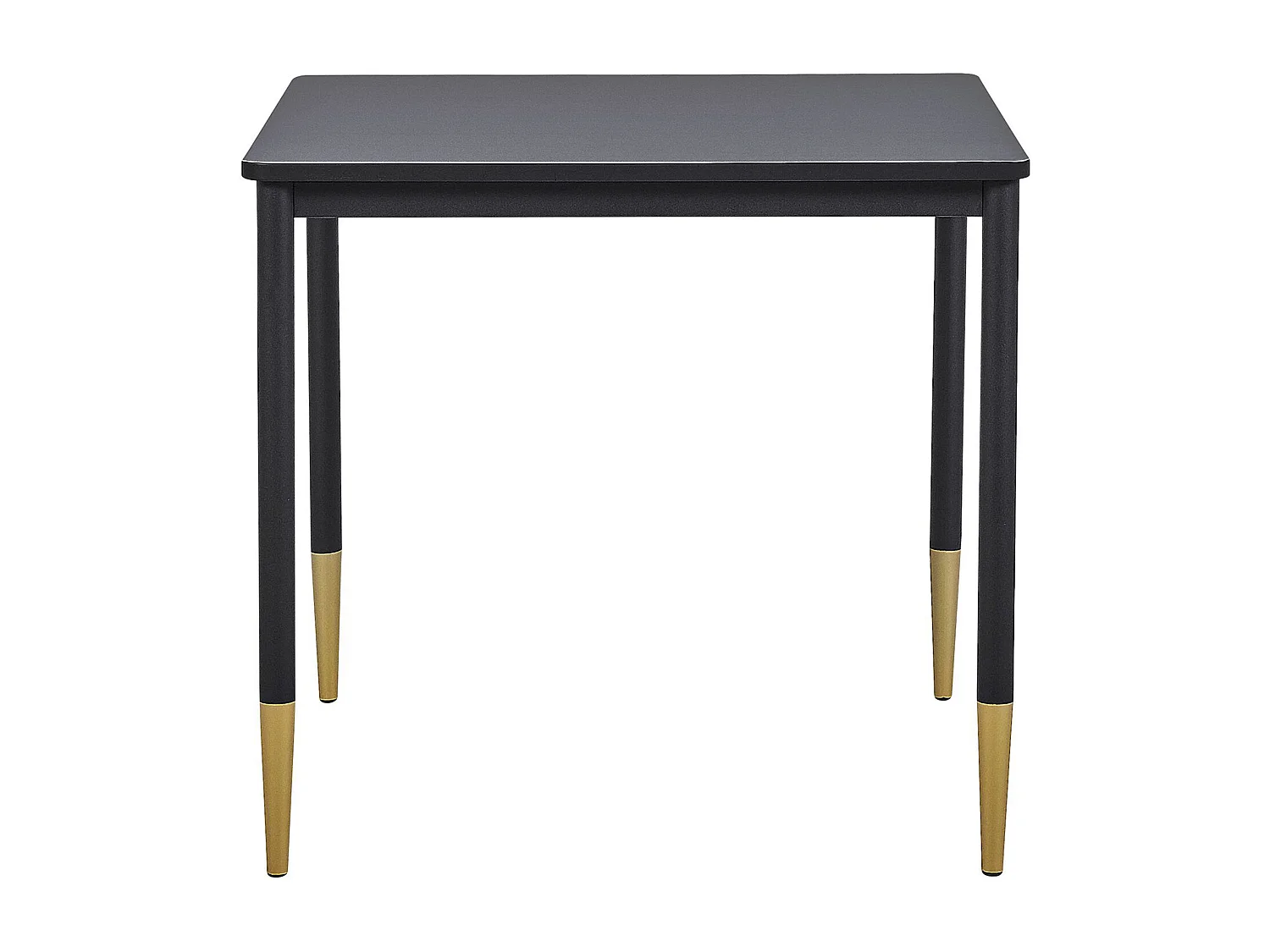 Esstisch SHALFORD Schwarz 80 cm 80 cm