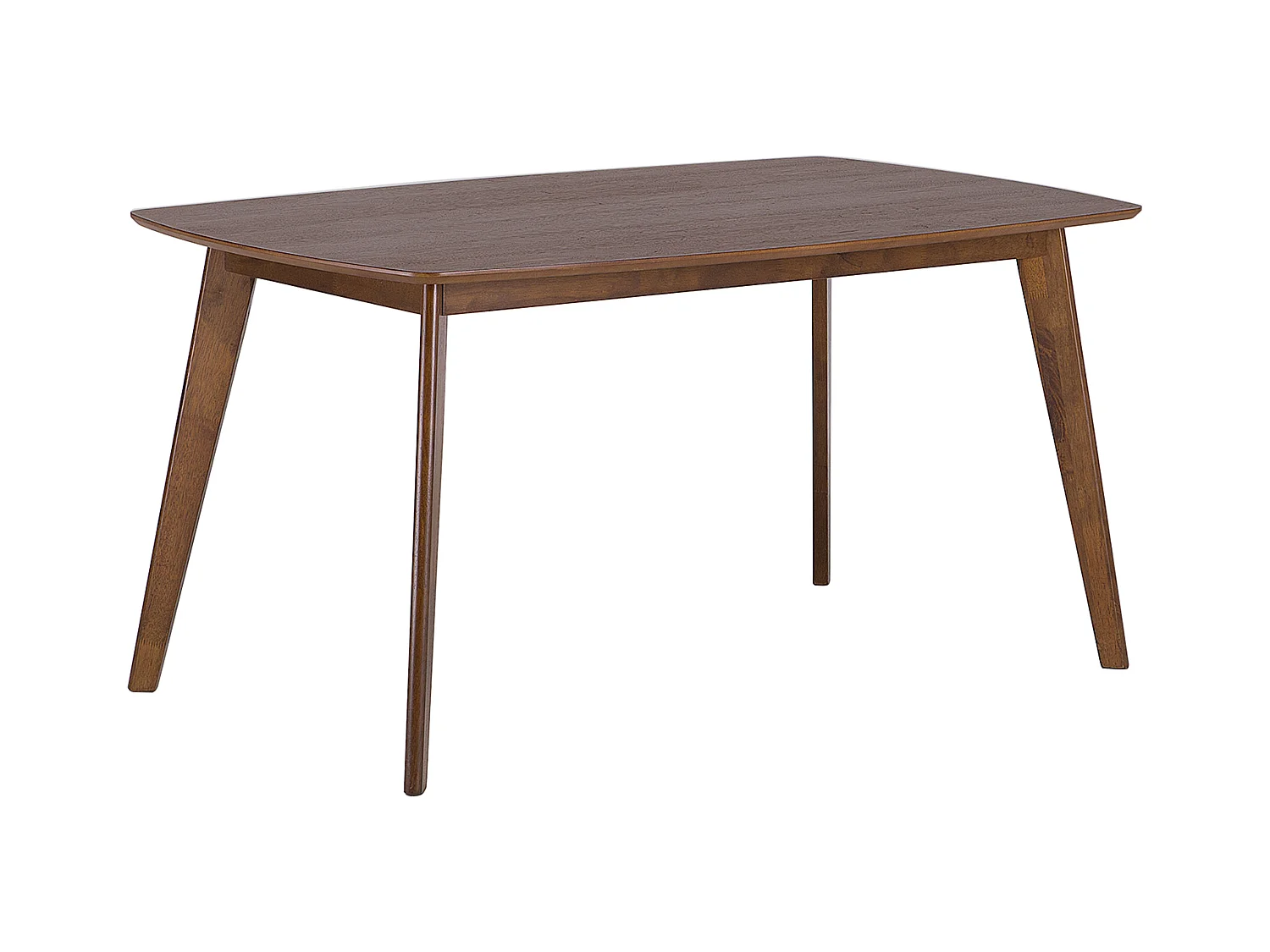 Table de repas IRIS Marron foncé 150 cm 90 cm