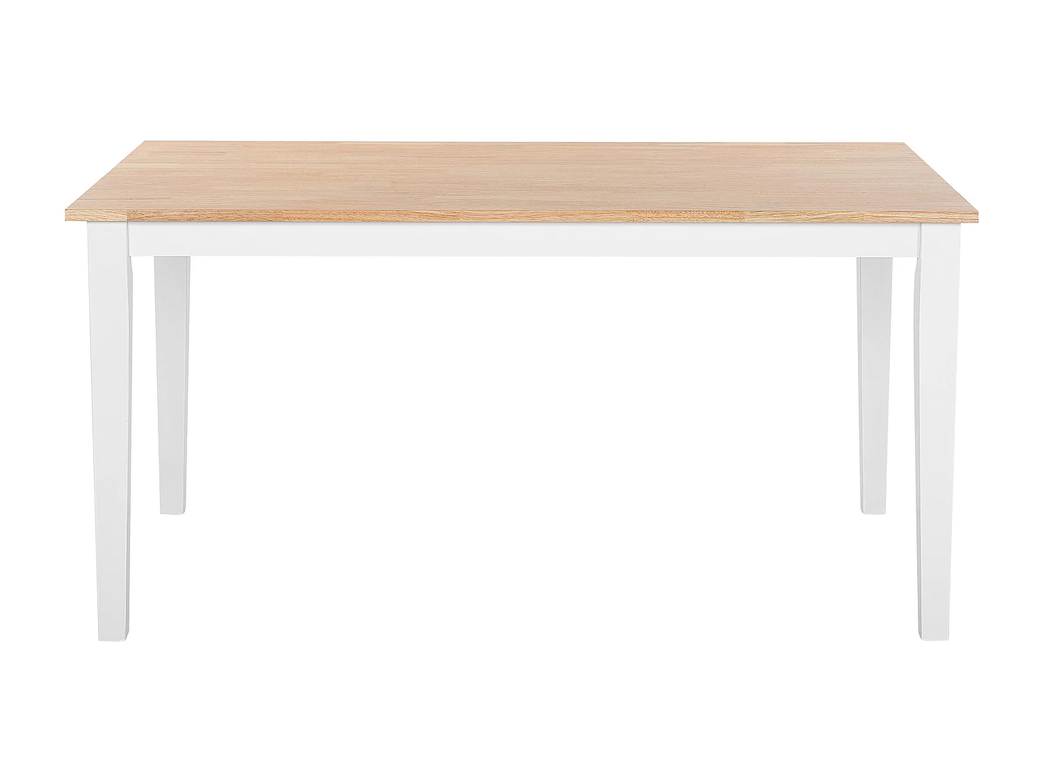Table de repas GEORGIA Blanc 150 cm 90 cm Bois