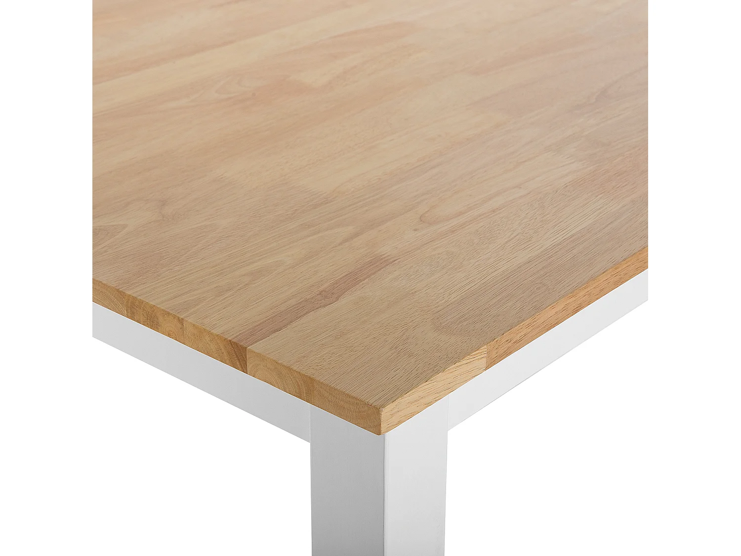 Table de repas GEORGIA Blanc 150 cm 90 cm Bois