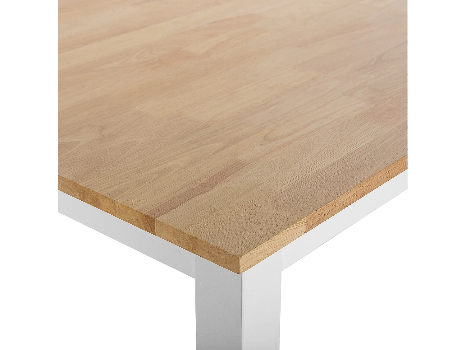 Table de repas GEORGIA Blanc 150 cm 90 cm Bois