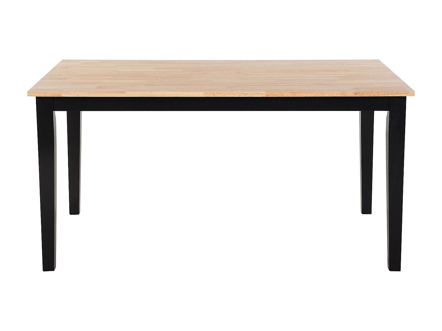 Table de repas GEORGIA Noir 150 cm 90 cm Bois