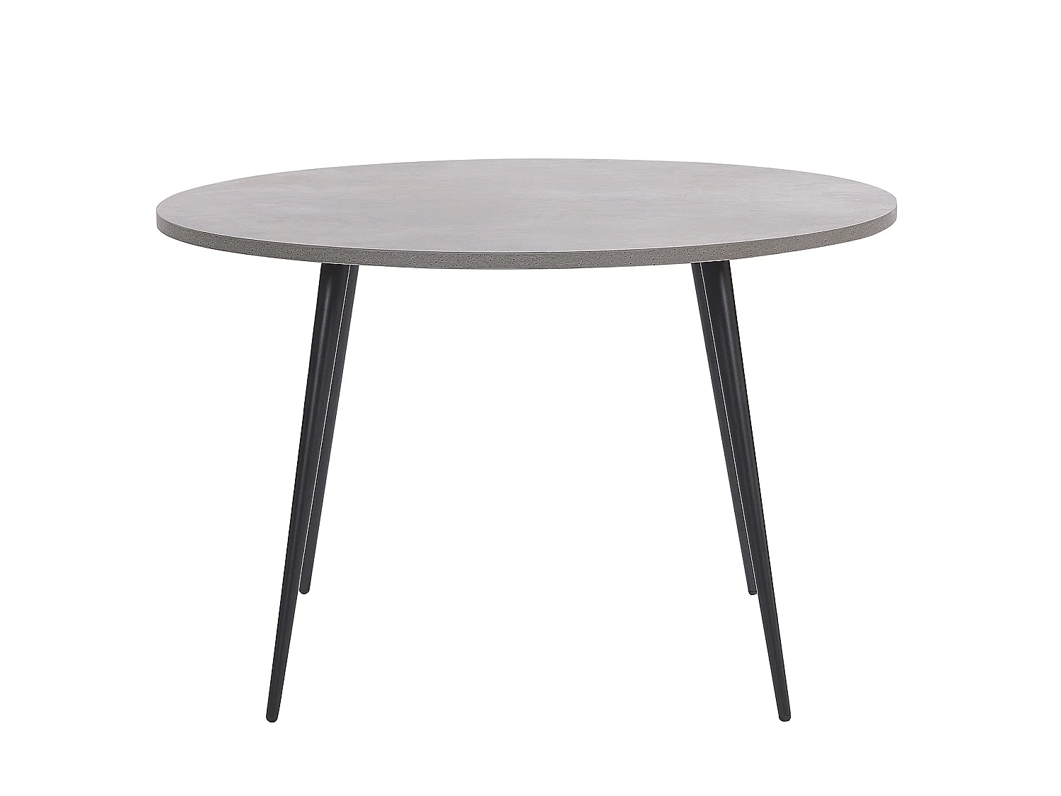 Table de repas ODEON Effet béton gris 120 cm 120 cm