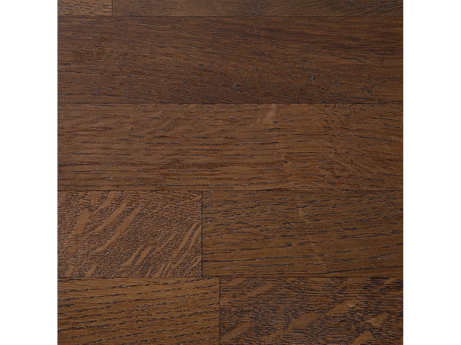 Moderner Esszimmertisch Eichenholz dunkelbraun 150 x 85 cm Natura