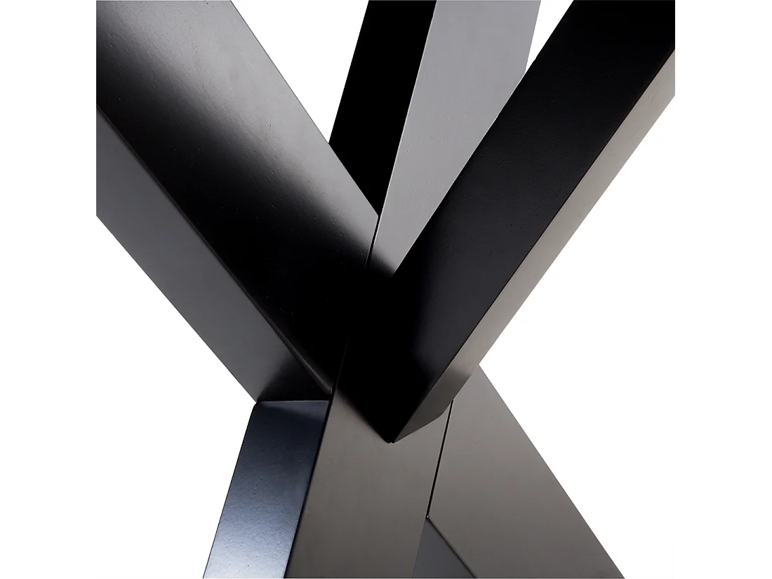 Table de repas LISALA Noir 180 cm 100 cm