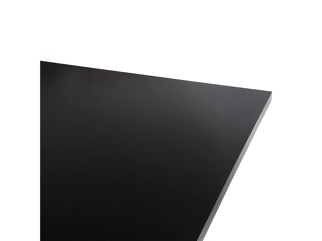 Table de repas LISALA Noir 180 cm 100 cm