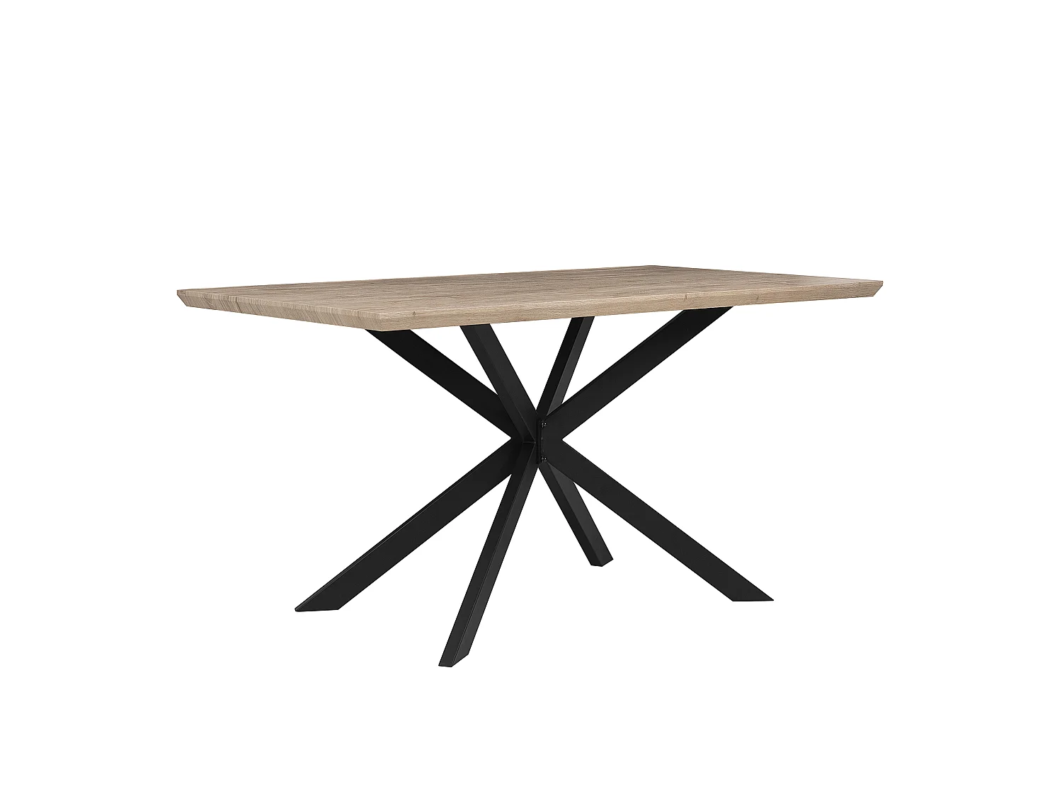 Eettafel SPECTRA Lichtbruin 140 cm 80 cm