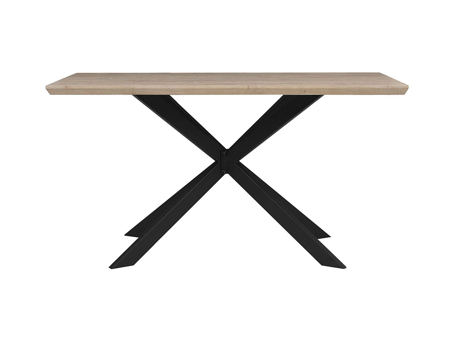 Table de repas SPECTRA Marron clair 140 cm 80 cm