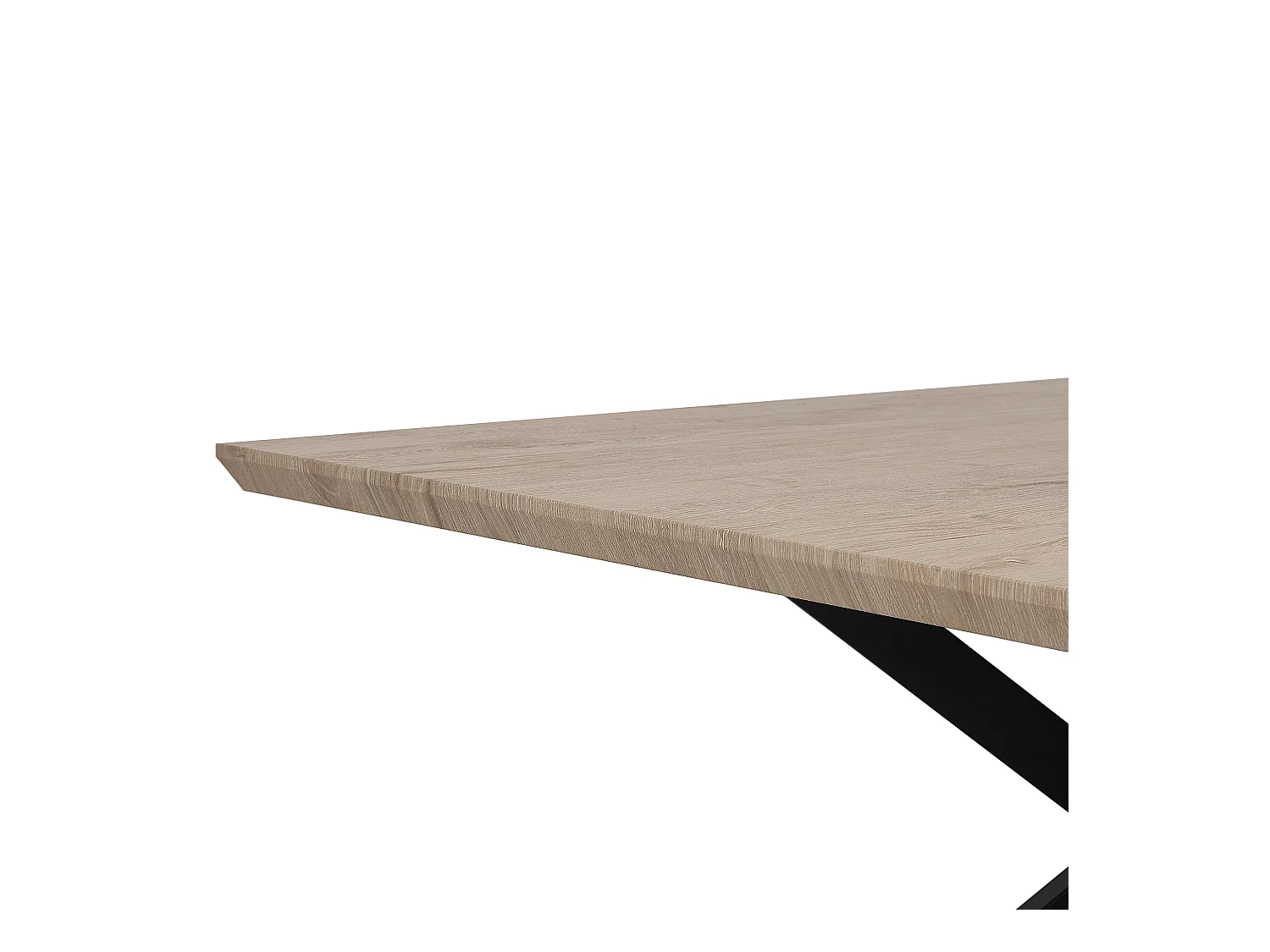 Table de repas SPECTRA Marron clair 140 cm 80 cm