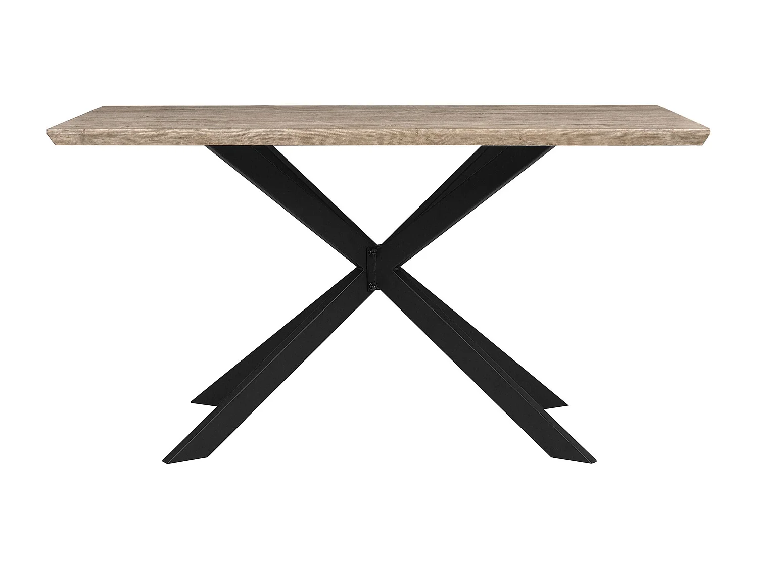 Table de repas SPECTRA Marron clair 140 cm 80 cm