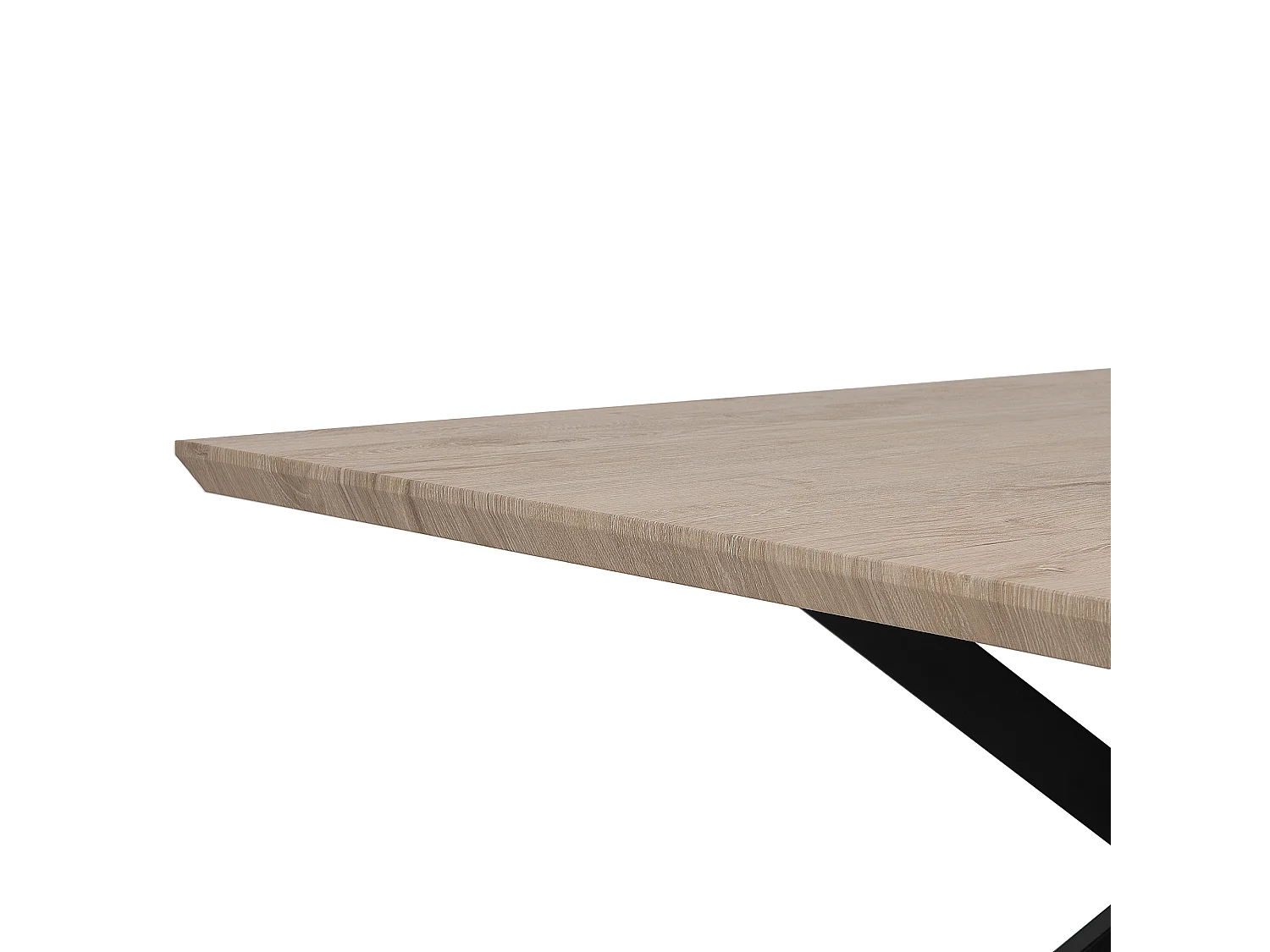 Eettafel SPECTRA Lichtbruin 140 cm 80 cm