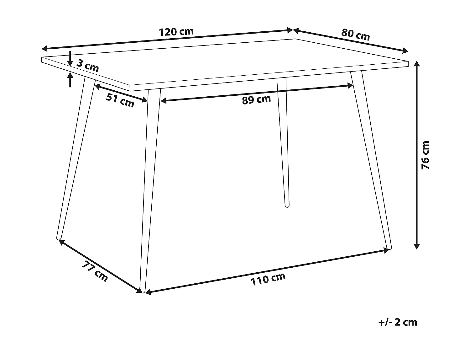 Esstisch Betonoptik grau Metallgestell schwarz 120 x 80 cm Modern Santiago