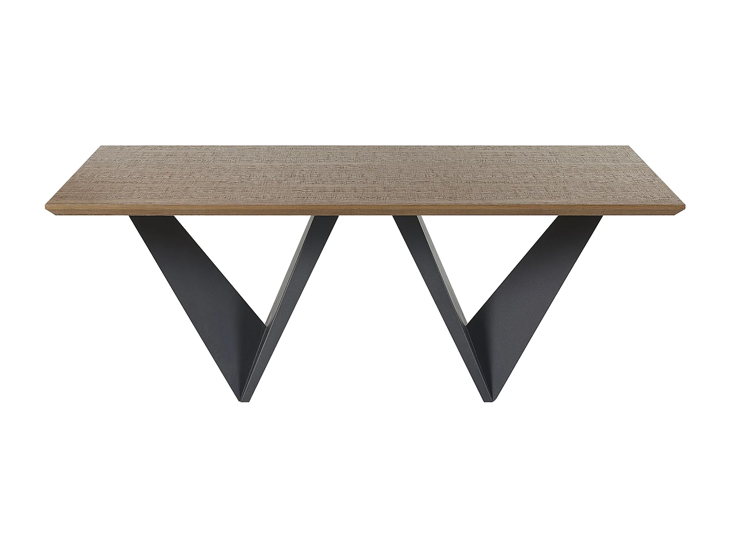 Table de repas SINTRA Marron foncé 200 cm 100 cm