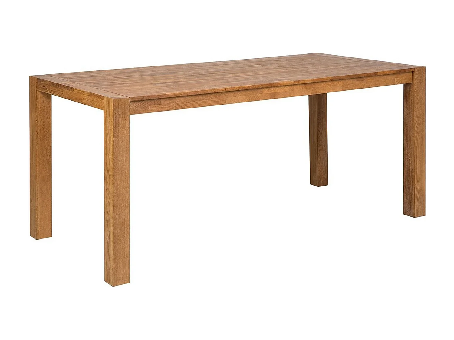 Eettafel NATURA Lichtbruin 180 cm 85 cm Eikenhout