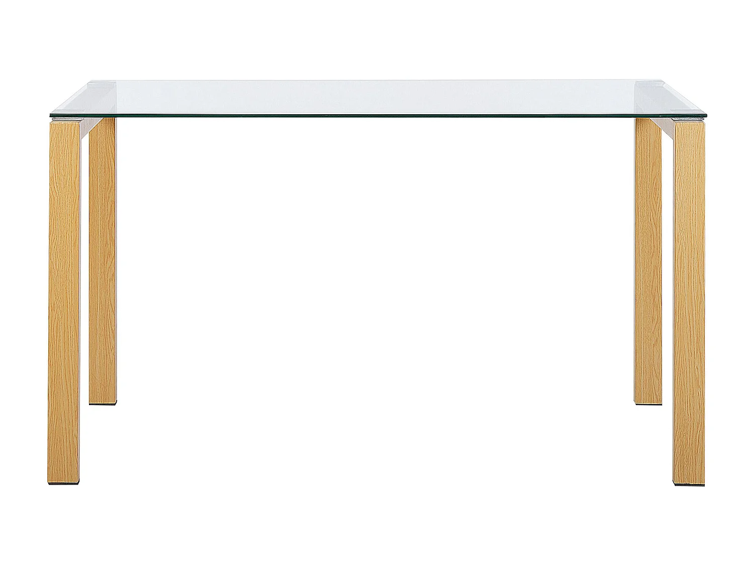 Stół do jadalni TAVIRA Przezroczysty 130 cm 80 cm