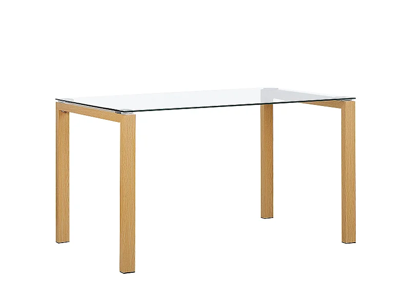 Eettafel TAVIRA Transparant 130 cm 80 cm