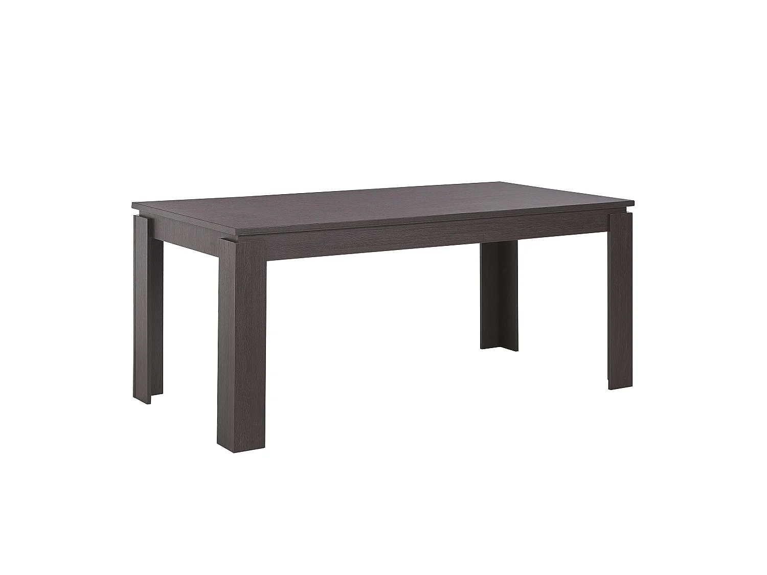 Table de repas VITON Marron foncé 180 cm 90 cm