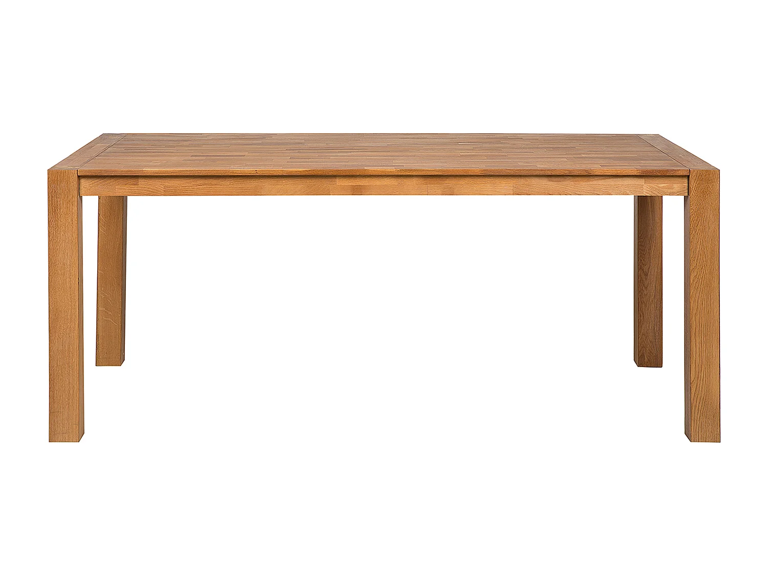 Stół do jadalni NATURA Jasnobrązowy 150 cm 85 cm Drewno dębowe