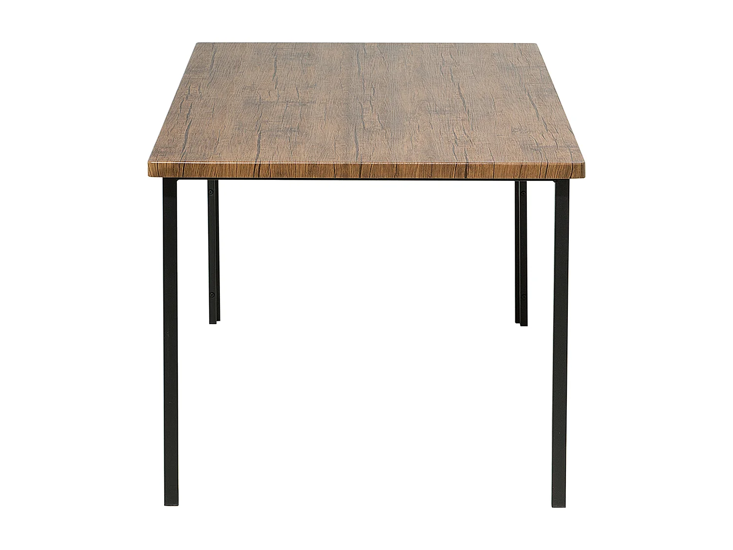 Table de repas LAREDO Marron foncé 150 cm 90 cm