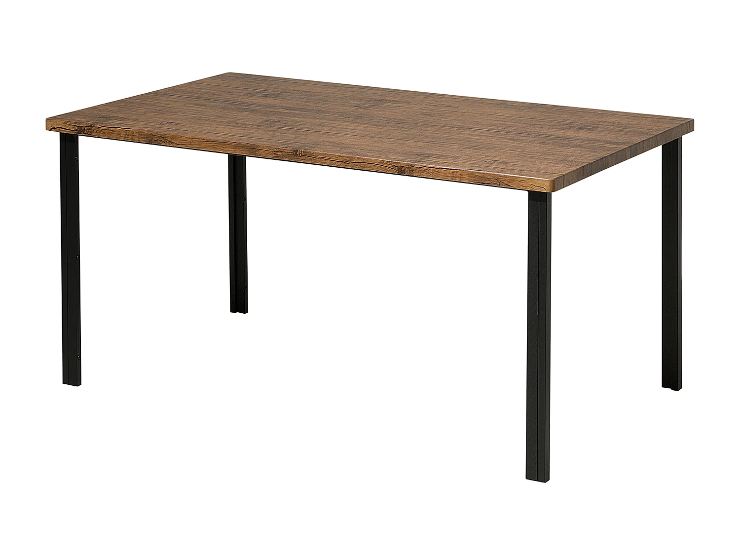 Table de repas LAREDO Marron foncé 150 cm 90 cm