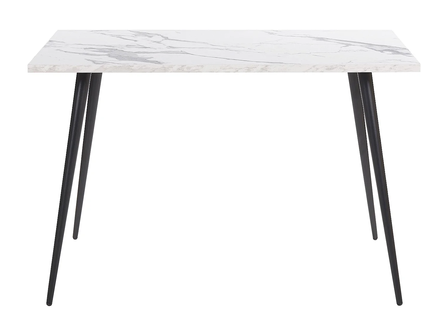 Tavolo da pranzo SANTIAGO Bianco 120 cm 80 cm