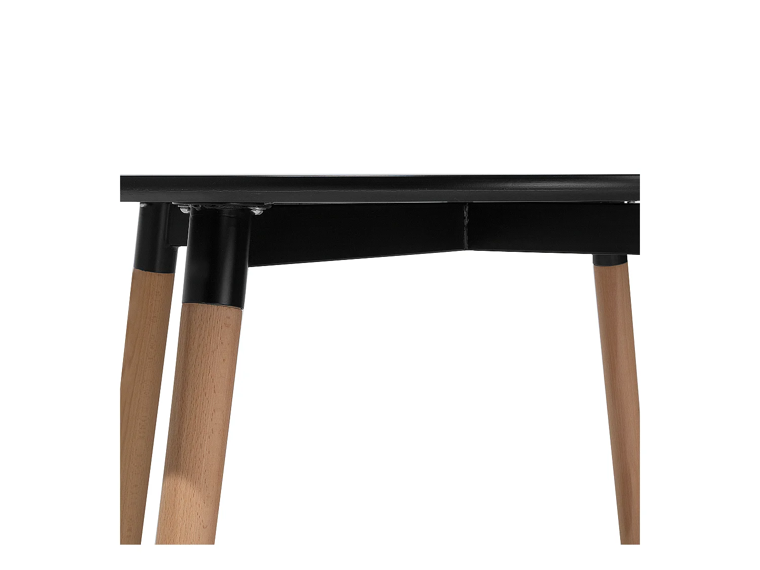 Table de repas BOVIO Noir 120 cm 120 cm