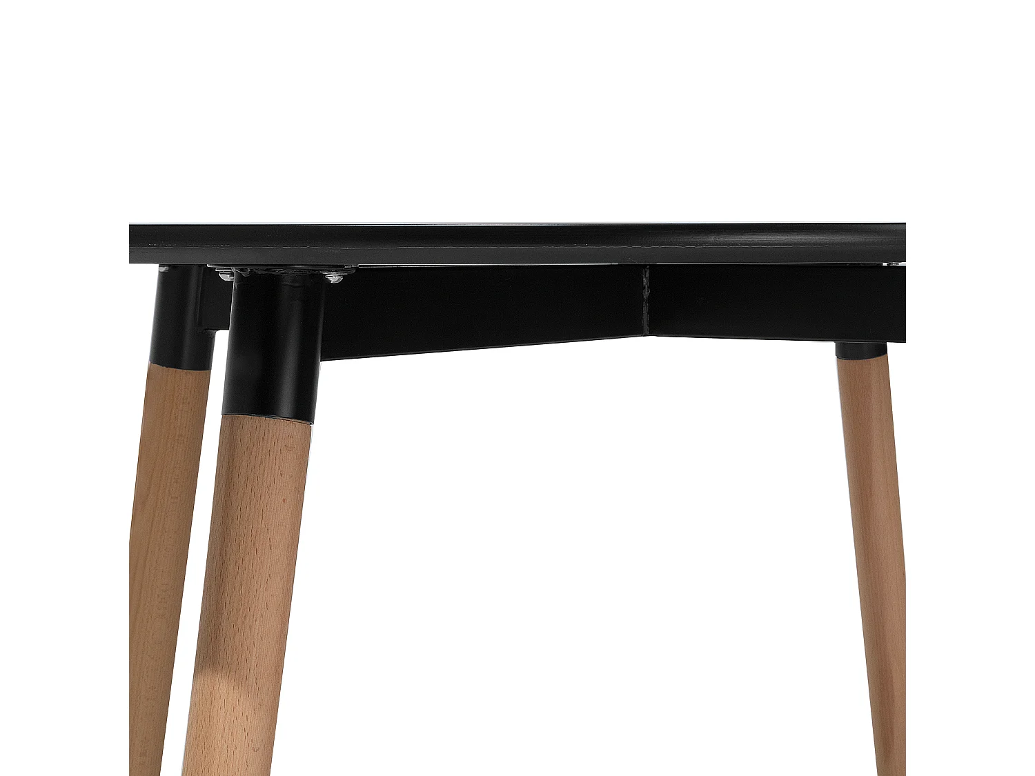 Table de repas BOVIO Noir 120 cm 120 cm