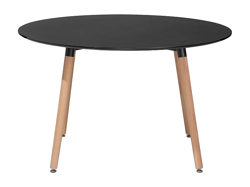 Table de repas BOVIO Noir 120 cm 120 cm